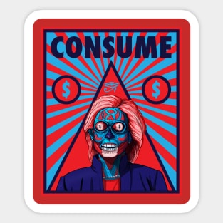 CONSUME KILLARY Sticker